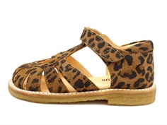 Angulus sandal leopard med hjerte